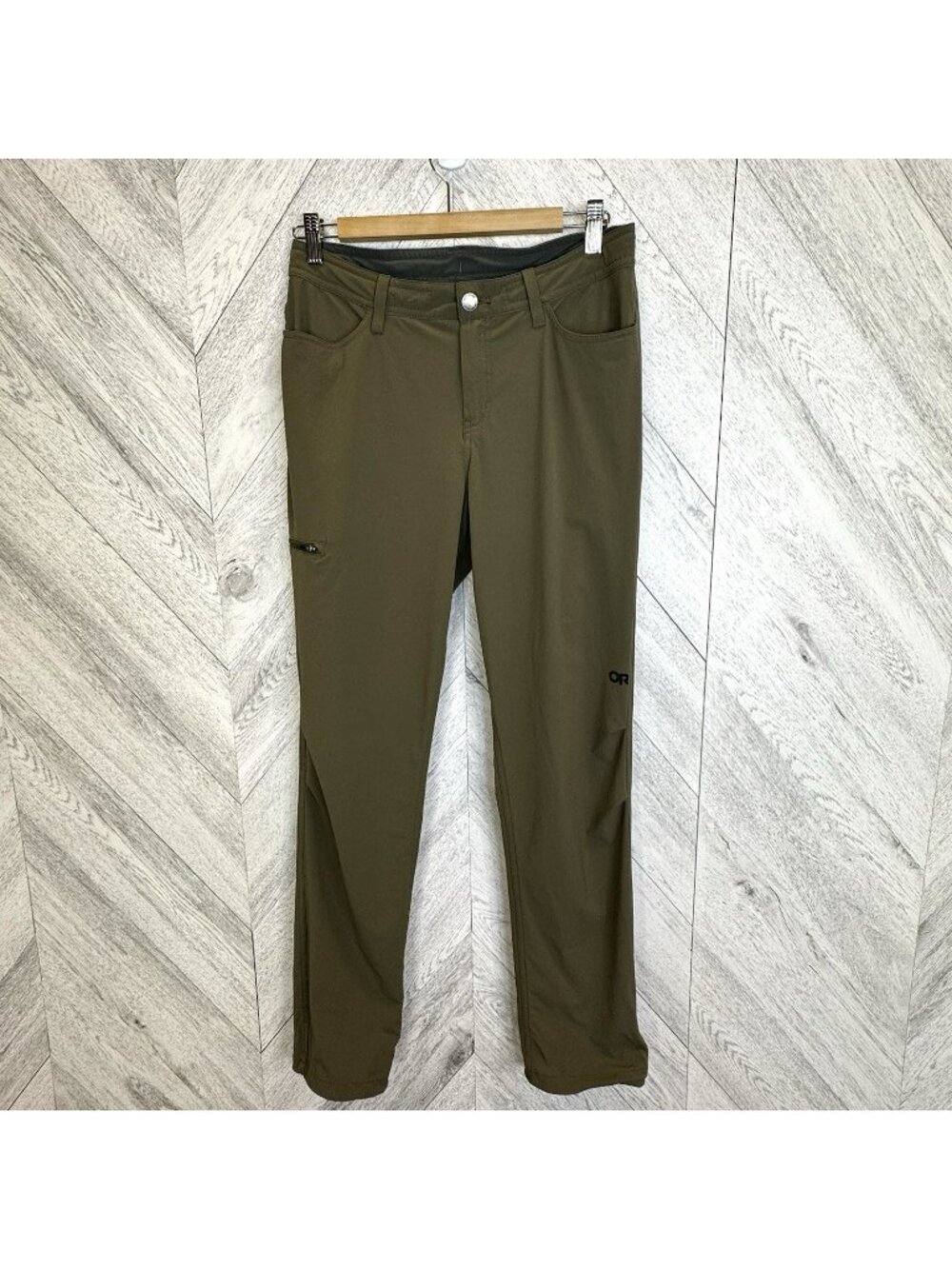 OUTDOOR RESEARCH Women's Ferrosi Lightweight Hiking Pants Olive Green Size 6